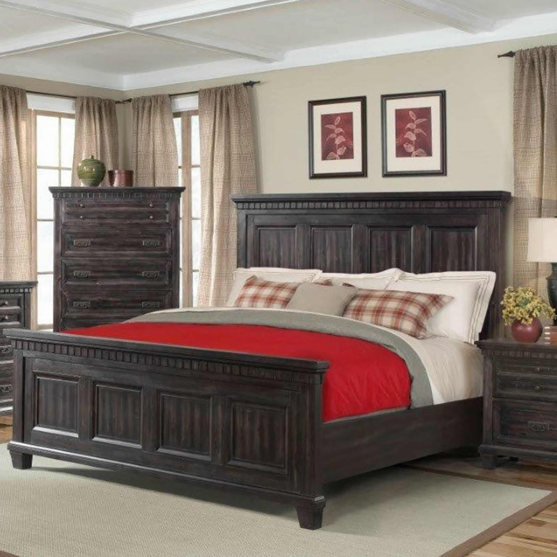 Elements International Morrisons Queen Panel Bed MO600QH/MO600QF/MO600QKR IMAGE 3