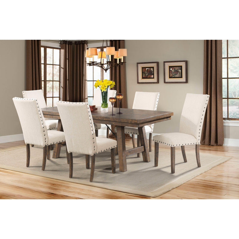 Elements International Jax Dining Table with Trestle Base DJX100DT/DJX100DB IMAGE 5