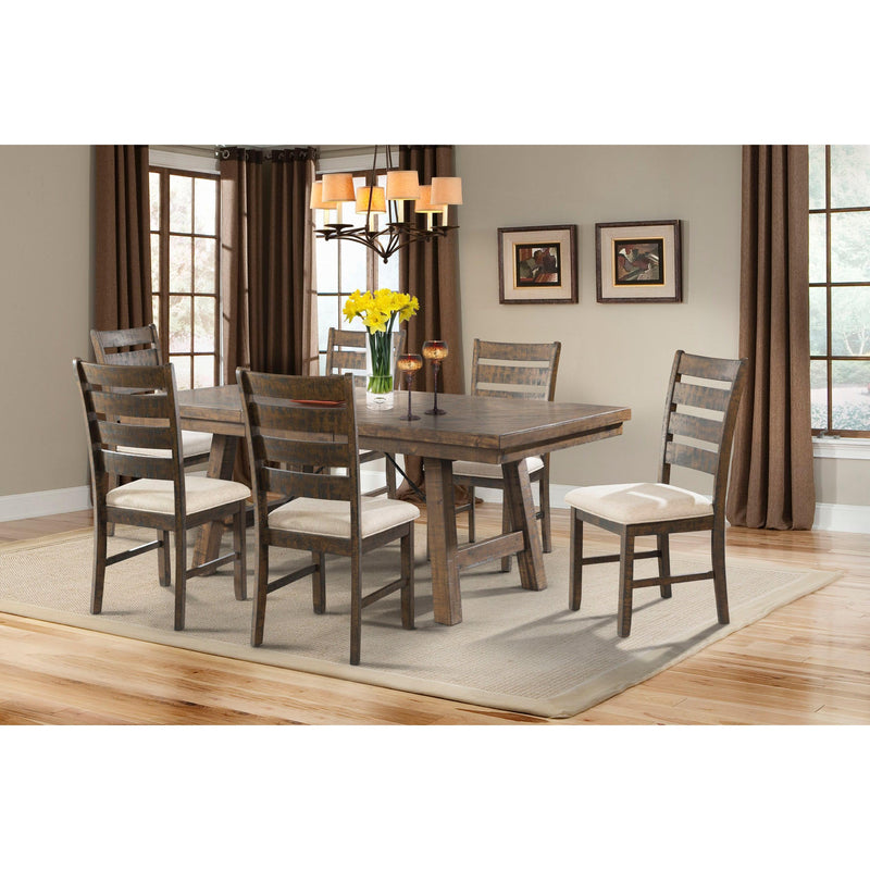Elements International Jax Dining Table with Trestle Base DJX100DT/DJX100DB IMAGE 6