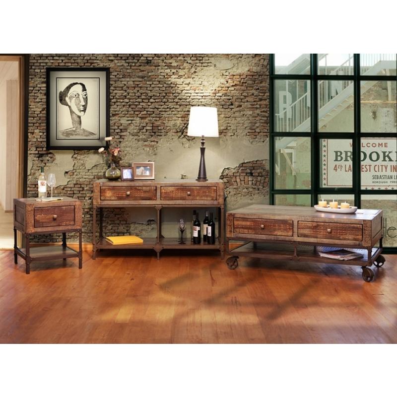 International Furniture Direct Urban Gold Cocktail Table IFD560CKTL IMAGE 7