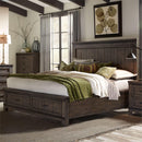 Liberty Furniture Industries Inc. Thornwood Hills Queen Panel Bed with Storage 759-BR-QSB IMAGE 1