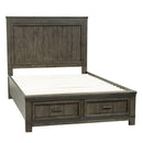 Liberty Furniture Industries Inc. Thornwood Hills Queen Panel Bed with Storage 759-BR-QSB IMAGE 3