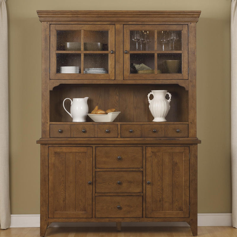 Liberty Furniture Industries Inc. Hearthstone Ridge Hutch 382-CH6183 IMAGE 2