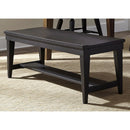Liberty Furniture Industries Inc. Hearthstone Ridge Bench 482-C9000B IMAGE 1