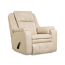  Southern Motion Inspire Power Leather Recliner with Wall Recline Inspire 6850P Wall Hugger w/Power Headrest White IMAGE 1