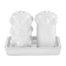 Mud Pie Beaded Salt & Pepper Set