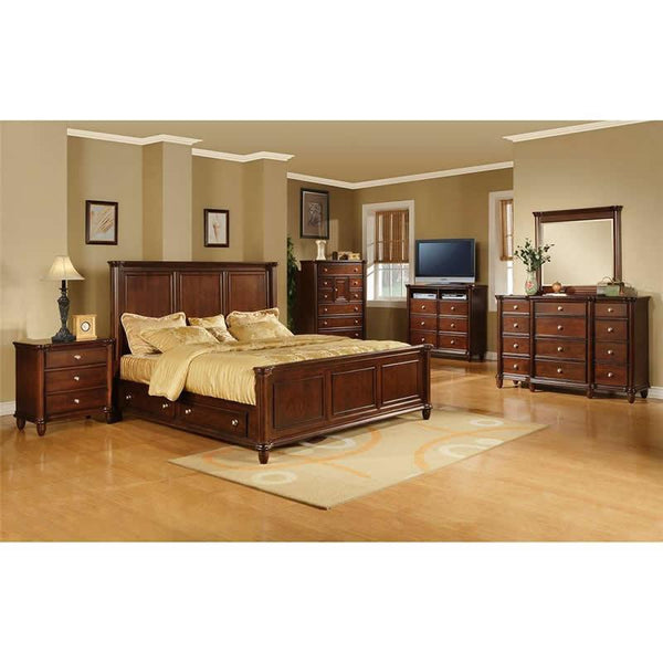 Elements International Hamilton 7 pc Queen Bedroom Set IMAGE 1