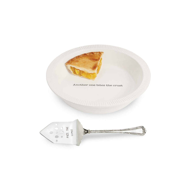 Mud Pie Circa Pie Plate & Server