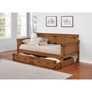  Coaster Furniture Oakdale 300675 Wood Twin Daybed - Rustic Honey IMAGE 2