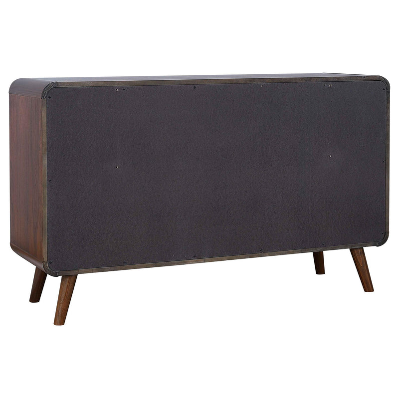 Coaster Furniture Robyn 205133 6-Drawer Bedroom Dresser - Dark Walnut IMAGE 5