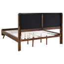  Coaster Furniture Robyn 205131KW Wood California King Platform Bed - Dark Walnut IMAGE 4