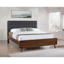  Coaster Furniture Robyn 205131KW Wood California King Platform Bed - Dark Walnut IMAGE 6
