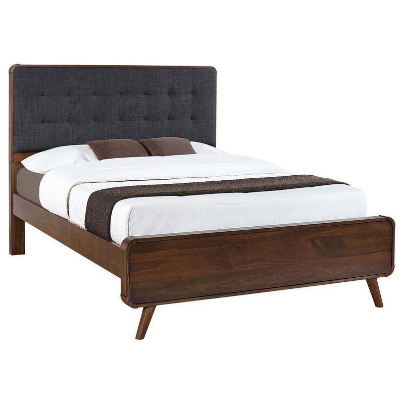 Coaster Furniture Robyn Queen Upholstered Panel Bed 205131Q IMAGE 2