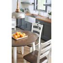  Signature Design by Ashley Woodanville Dining Chair D335-01 IMAGE 4