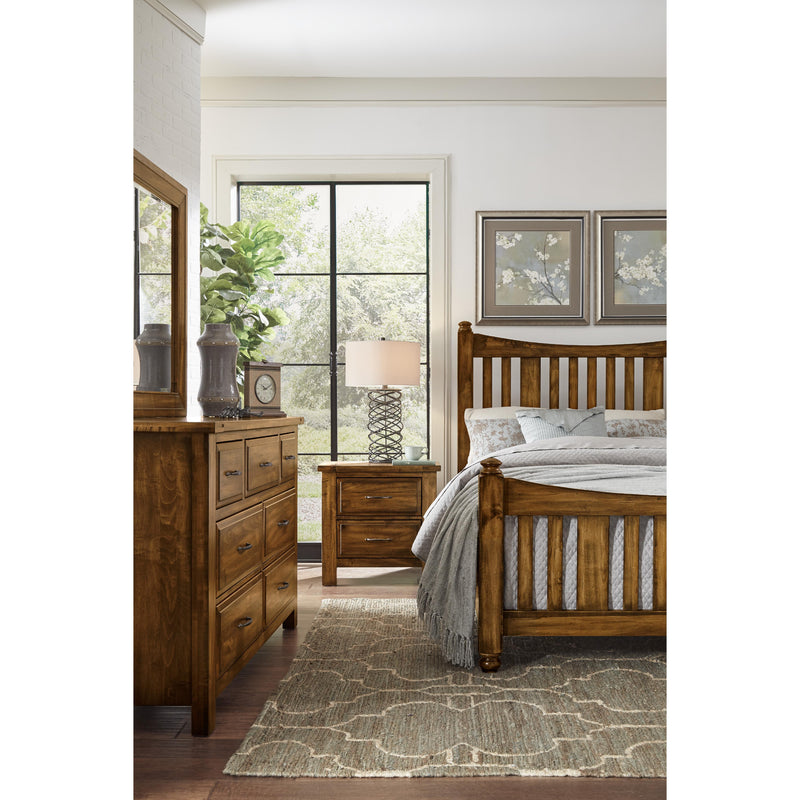 Artisan & Post Maple Road 118-003 7 Drawer Triple Dresser - Antique Amish IMAGE 3