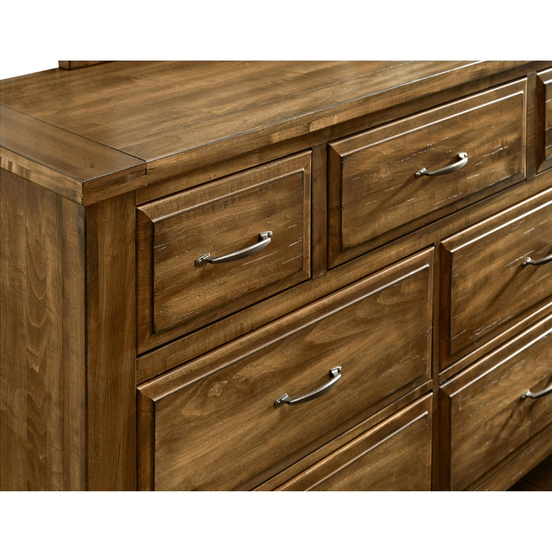 Artisan & Post Maple Road 118-003 7 Drawer Triple Dresser - Antique Amish IMAGE 8