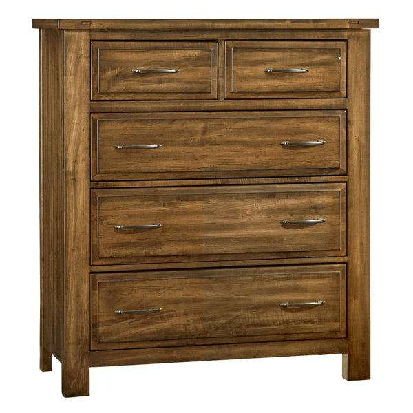 Artisan & Post Maple Road 118-115 5 Drawer Chest - Antique Amish IMAGE 1