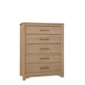 Artisan & Post Crafted Cherry 154-115 5 Drawer Chest - Bleached IMAGE 1