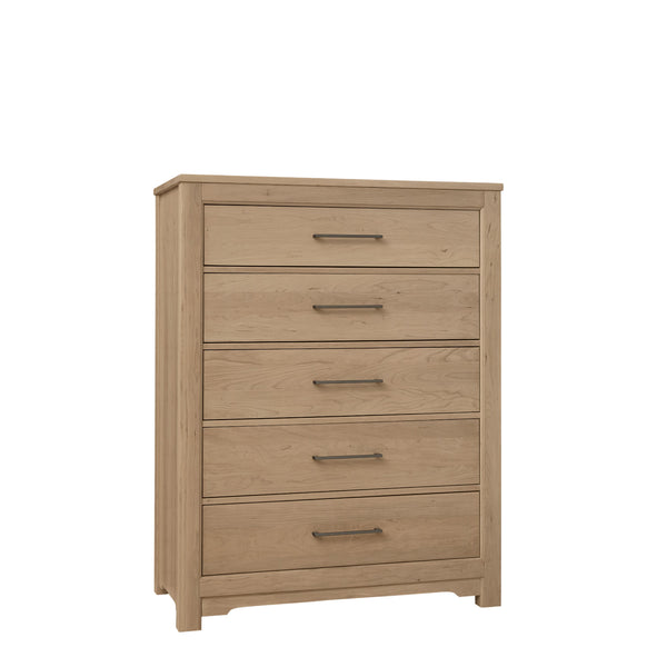 Artisan & Post Crafted Cherry 154-115 5 Drawer Chest - Bleached IMAGE 1
