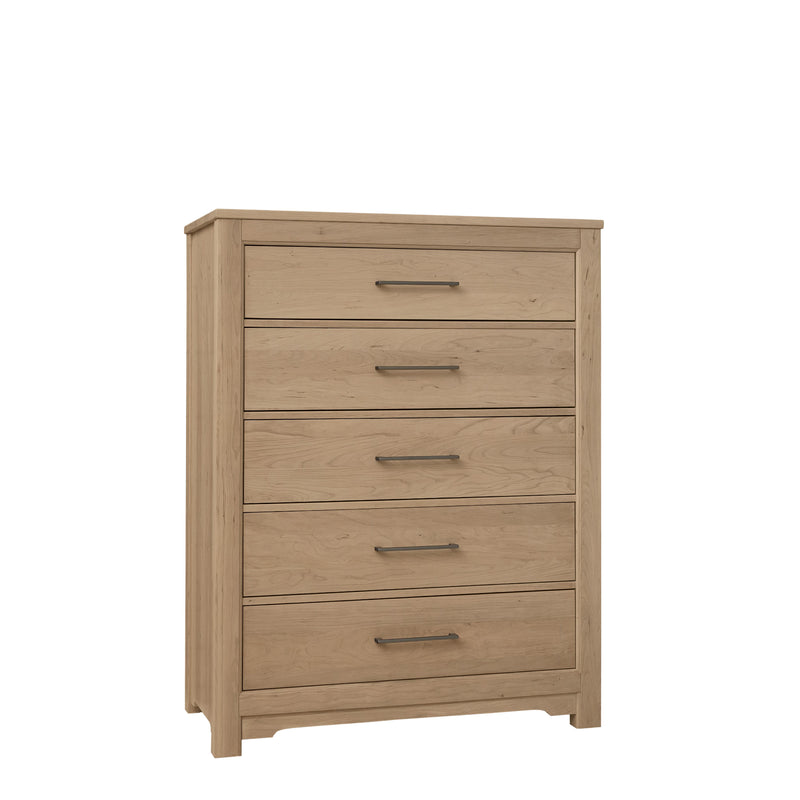 Artisan & Post Crafted Cherry 154-115 5 Drawer Chest - Bleached IMAGE 1