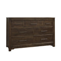 Artisan & Post Crafted Cherry 150-003 7 Drawer Dresser - Dark IMAGE 1