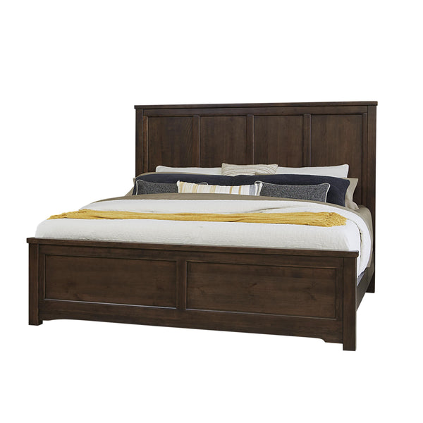 Artisan & Post Crafted Cherry 150 King Six Panel Bed - Dark Cherry IMAGE 1