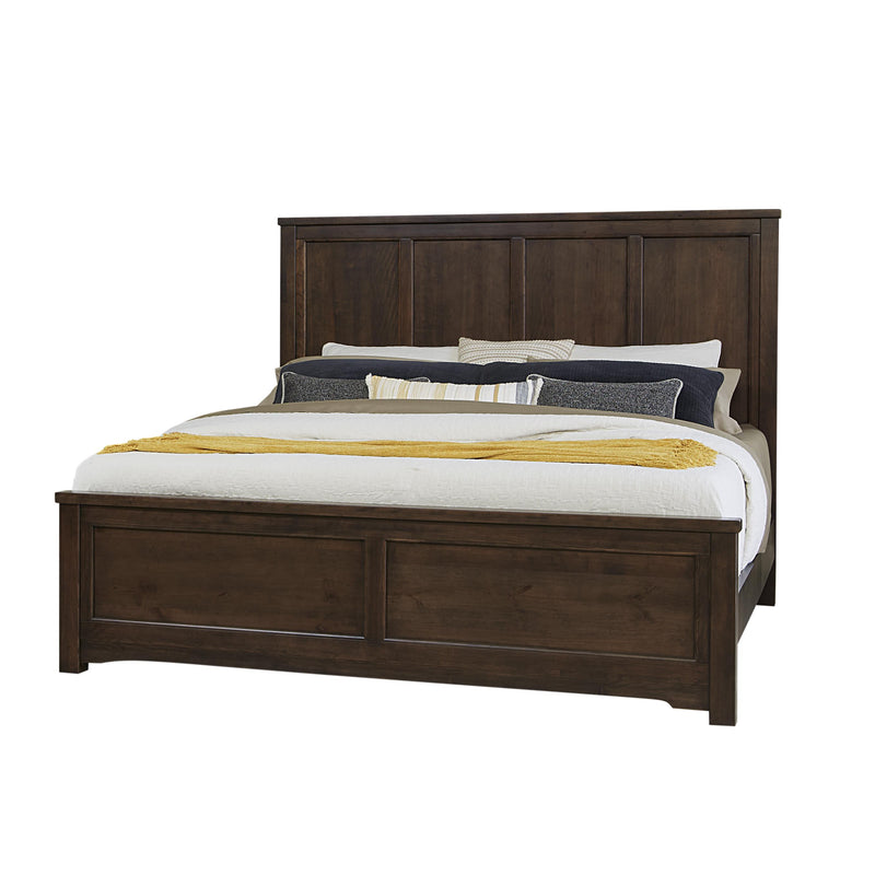 Artisan & Post Crafted Cherry 150 King Six Panel Bed - Dark Cherry IMAGE 1