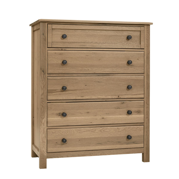 Artisan & Post Custom Express 120-115 5 Drawer Chest - Clear Oak IMAGE 1