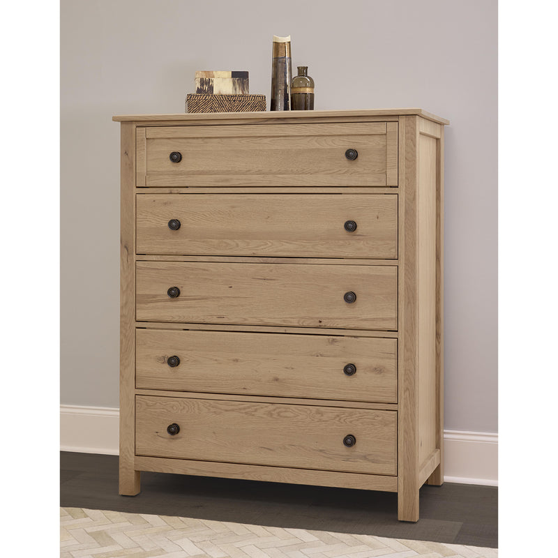 Artisan & Post Custom Express 120-115 5 Drawer Chest - Clear Oak IMAGE 2