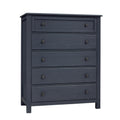 Artisan & Post Custom Express 126-115 5 Drawer Chest - Indigo IMAGE 1