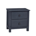 Artisan & Post Custom Express 126-227 2 Drawer Night Stand - Indigo IMAGE 1