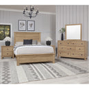 Artisan & Post Custom Express 120 Queen Farmhouse Bed - Clear Oak IMAGE 4