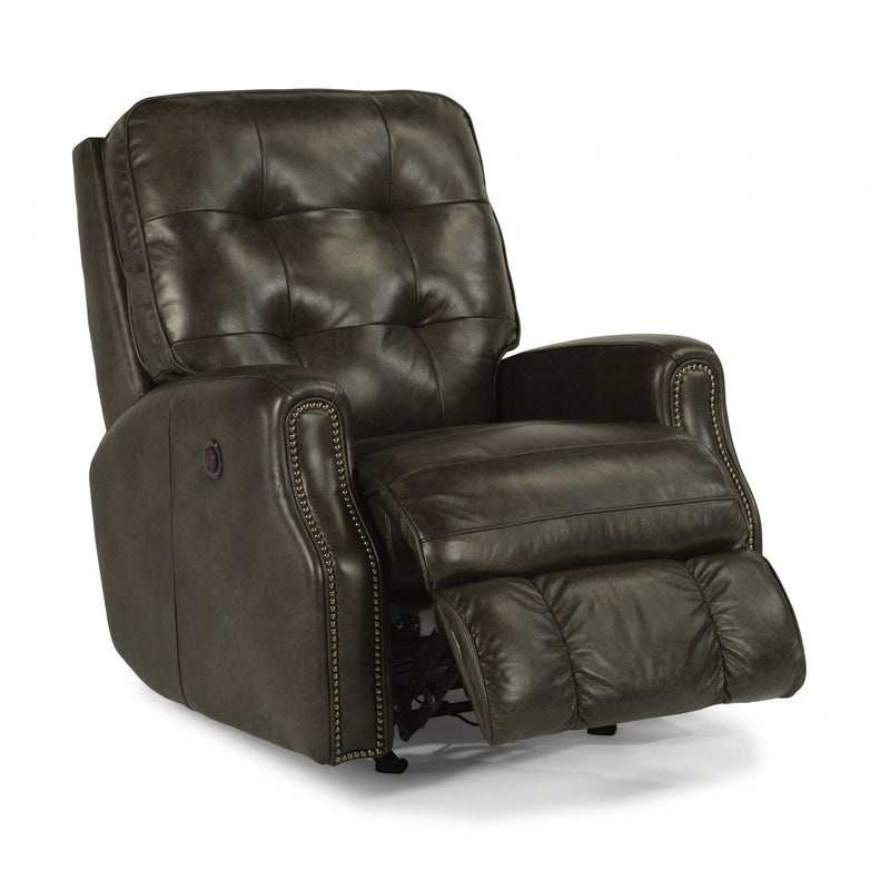 Flexsteel Devon Power Leather Recliner 3881-50M-173-02 IMAGE 2