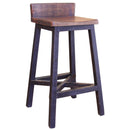 International Furniture Direct Pueblo Pub Height Stool IFD370BS30 IMAGE 1