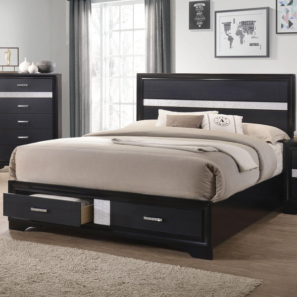 Coaster Furniture Miranda King Bed with Storage 206361KE IMAGE 1