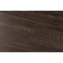 Elements International Round Stone Dining Table with Pedestal Base DST180DT IMAGE 3