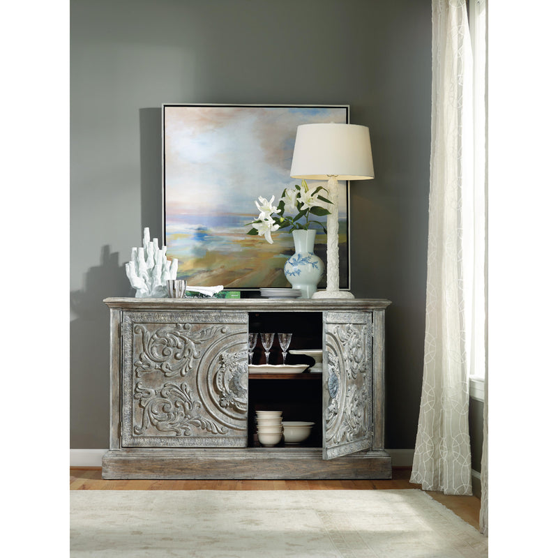 Hooker Furniture 5701-85002 Melange Two Door Accent Console IMAGE 3
