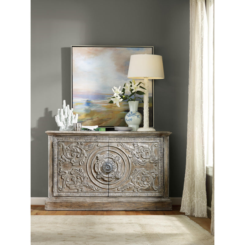 Hooker Furniture 5701-85002 Melange Two Door Accent Console IMAGE 4