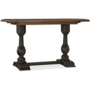 Hooker Furniture 5960-75206-BRN Balcones 60in Friendship Table with 2-12in Leaves IMAGE 1