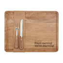Mud Pie Carving Board Set