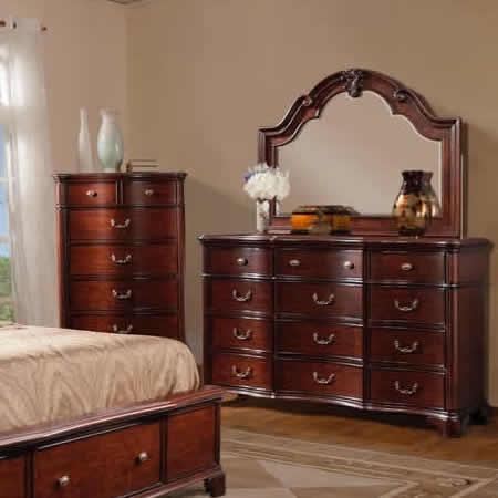 Elements International Tabasco Dresser Mirror TB600MR IMAGE 3