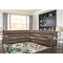 Parker Living Polaris MPOL-PACKA(H)-KA Kahlua 6 Piece Modular Power Reclining Sectional with Power Adjustable Headrests