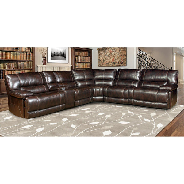 Parker Living Pegasus Power Reclining Leather Like 6 pc Sectional MPEG#810-NU/MPEG#811LPH-NU/MPEG#811RPH-NU/MPEG#840-NU/MPEG#850-NU/MPEG#860-NU IMAGE 1