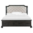  Magnussen Bellamy Queen Upholstered Sleigh Bed with Storage B2491-53F/B2491-53H/B2491-53R IMAGE 1
