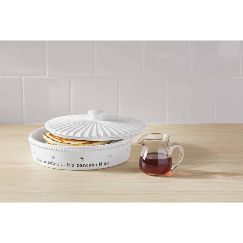 Mud Pie Pancake Warmer Set