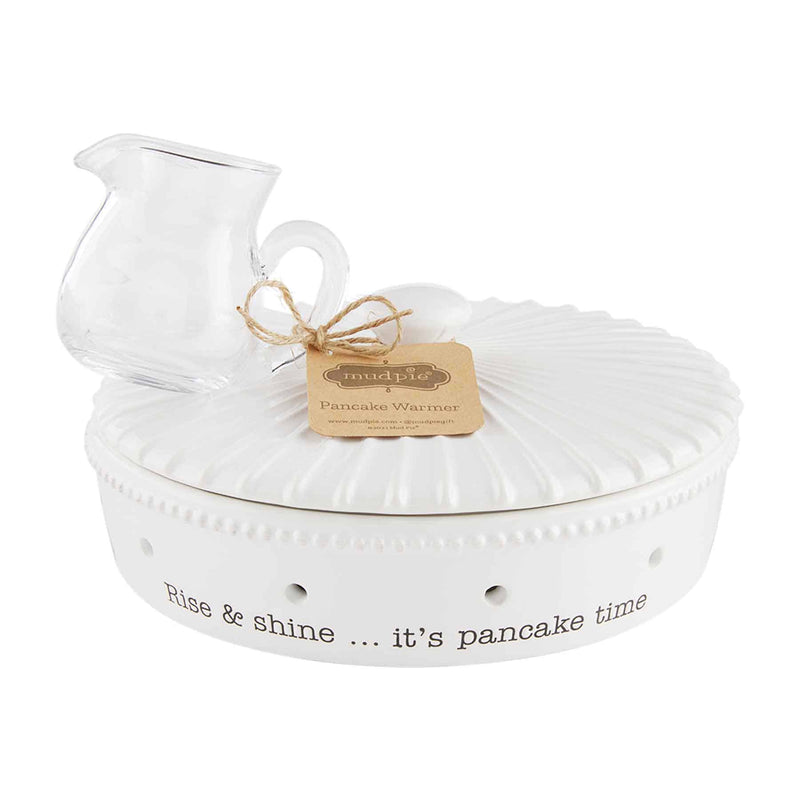 Mud Pie Pancake Warmer Set