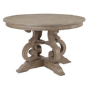 Magnussen Round Tinley Park Dining Table with Pedestal Base D4646-22B/D4646-22T IMAGE 1