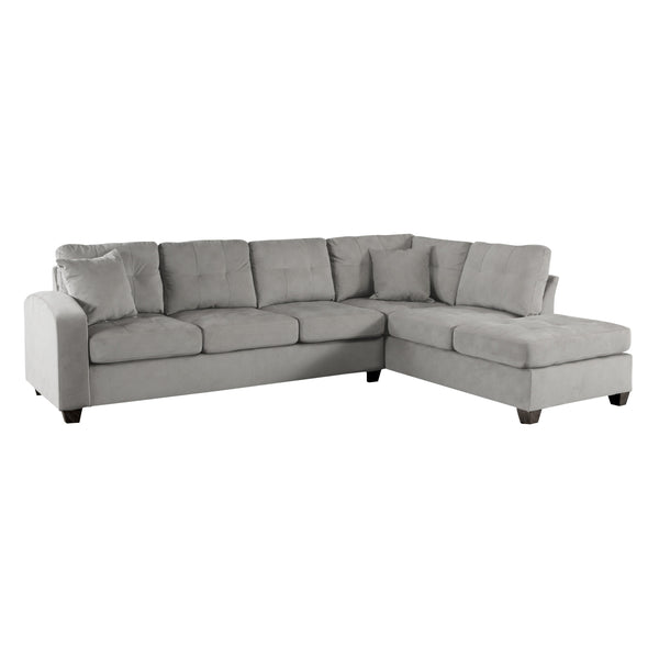 Homelegance Emilio Fabric 2 pc Sectional 8367TP* IMAGE 1