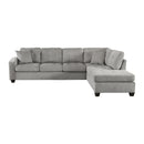 Homelegance Emilio Fabric 2 pc Sectional 8367TP* IMAGE 2