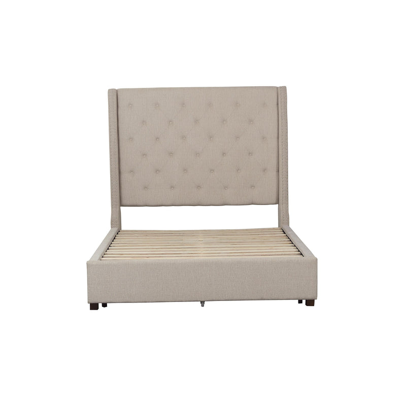 Homelegance Fairborn Queen Upholstered Platform Bed 5877BE-1* IMAGE 3